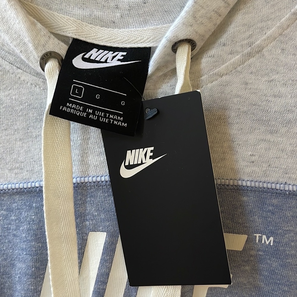Nike Women's Gym Vintage Hoodie Size M New - Picture 6 of 8